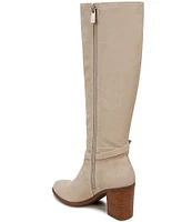 Naturalizer Kamila Suede Decorative Buckle Knee High Boots