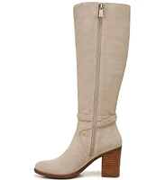 Naturalizer Kamila Suede Decorative Buckle Knee High Boots