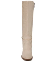 Naturalizer Kamila Suede Decorative Buckle Knee High Boots