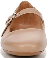 Naturalizer Kelly Leather Mary Jane Flats