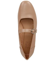 Naturalizer Kelly Leather Mary Jane Flats