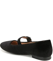 Naturalizer Kelly Velvet Mary Jane Flats