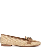 Naturalizer Lola Straw Buckle Detail Loafers