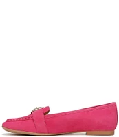 Naturalizer Lola Suede Buckle Detail Loafers