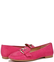 Naturalizer Lola Suede Buckle Detail Loafers