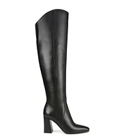 Naturalizer Lyric Leather Over-the-Knee Dress Boots