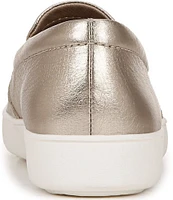 Naturalizer Marianne Slip On Metallic Leather Sneakers