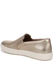 Naturalizer Marianne Slip On Metallic Leather Sneakers