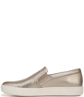 Naturalizer Marianne Slip On Metallic Leather Sneakers