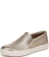 Naturalizer Marianne Slip On Metallic Leather Sneakers