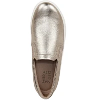 Naturalizer Marianne Slip On Metallic Leather Sneakers