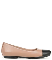 Naturalizer Maxwell Leather Cap Toe Ballet Flats