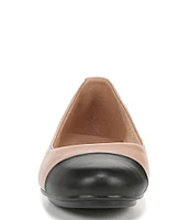 Naturalizer Maxwell Leather Cap Toe Ballet Flats