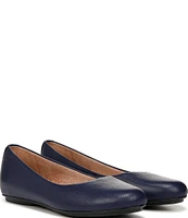 Naturalizer Maxwell Tumbled Leather Ballet Flats