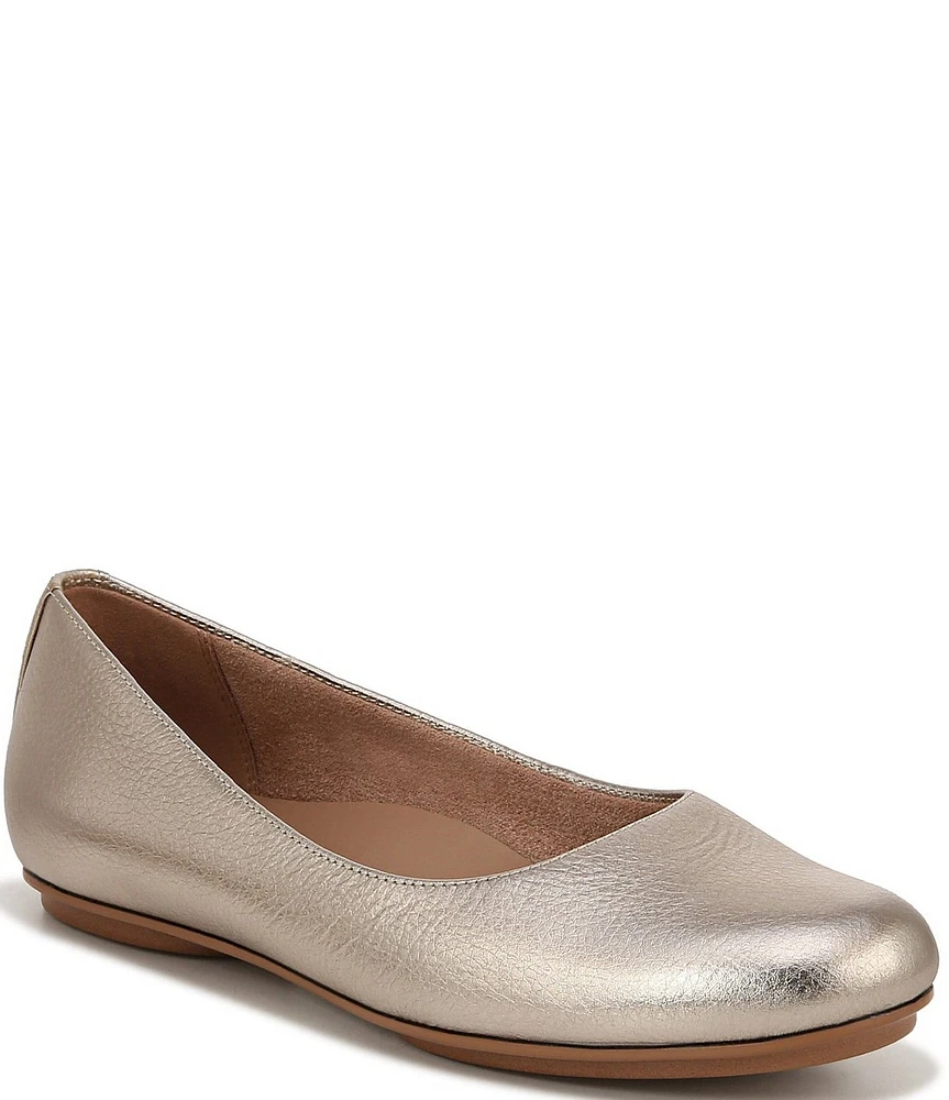 Naturalizer Maxwell Tumbled Leather Ballet Flats