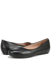 Naturalizer Maxwell Tumbled Leather Ballet Flats