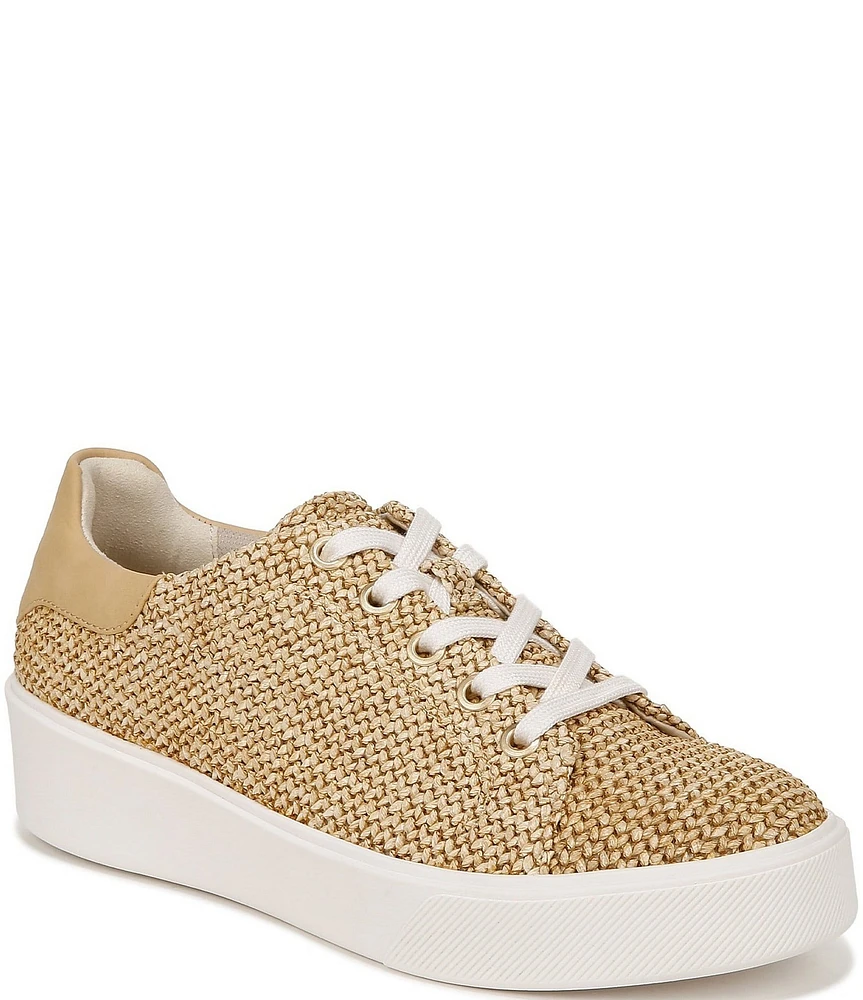 Naturalizer Morrison 2.0 Raffia Platform Sneakers