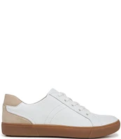 Naturalizer Morrison Leather Suede Gum Sole Sneakers