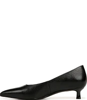 Naturalizer Natalia Kitten Heel Leather Pumps