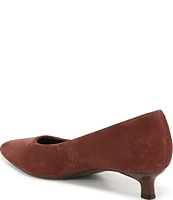 Naturalizer Natalia Suede Kitten Heel Pumps