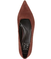 Naturalizer Natalia Suede Kitten Heel Pumps