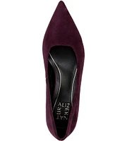 Naturalizer Natalia Suede Kitten Heel Pumps