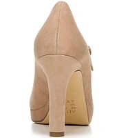 Naturalizer Talissa Mary Jane Suede Platform Pumps