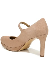 Naturalizer Talissa Mary Jane Suede Platform Pumps