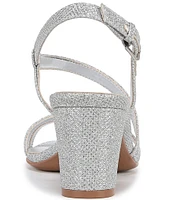 Naturalizer Vanessa Metallic Fabric Strappy Dress Sandals