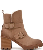 Naturalizer Verney Suede Moto Water Repellent Booties