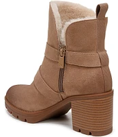 Naturalizer Verney Suede Moto Water Repellent Booties