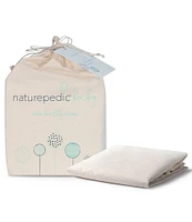 Naturepedic Organic Waterproof Baby Crib Flat Protector Pad