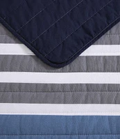 Nautica Bradford Cotton Reversible Quilt Mini Set