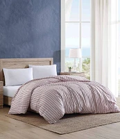 Nautica Coleridge Striped Cotton Percale Duvet Cover