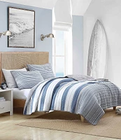 Nautica Fairwater Cotton Reversible Quilt and Sham Mini Set