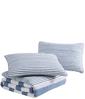 Nautica Fairwater Cotton Reversible Quilt and Sham Mini Set