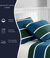 Nautica Knots Cove Cotton Reversible Mini Quilt Set