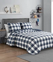 Nautica Norridge Navy Reversible Quilt Mini Set