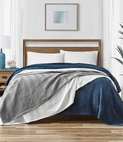 Nautica Rope Stripe Bed Blanket