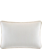 Nautica Saybrook Chevron Quilted Pillow