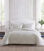 Nautica Tortola Cotton Reversible Comforter and Sham Mini Set