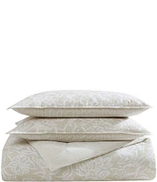 Nautica Tortola Cotton Reversible Comforter and Sham Mini Set