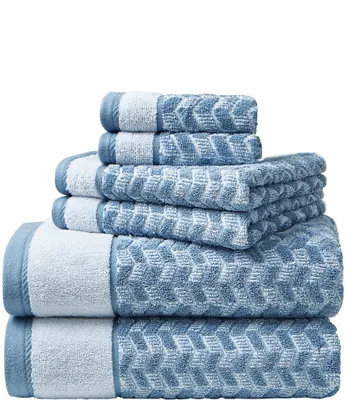 Nautica Zane Chevron 6-Piece Towel Set