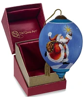 Ne' Qwa Art Star Light, Star Bright Hand Painted Glass Ornament