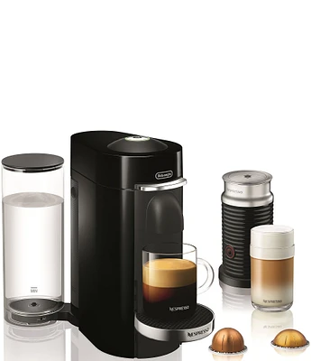 Nespresso by Delonghi Vertuo Plus Deluxe Coffee & Espresso Maker with Aerocinno