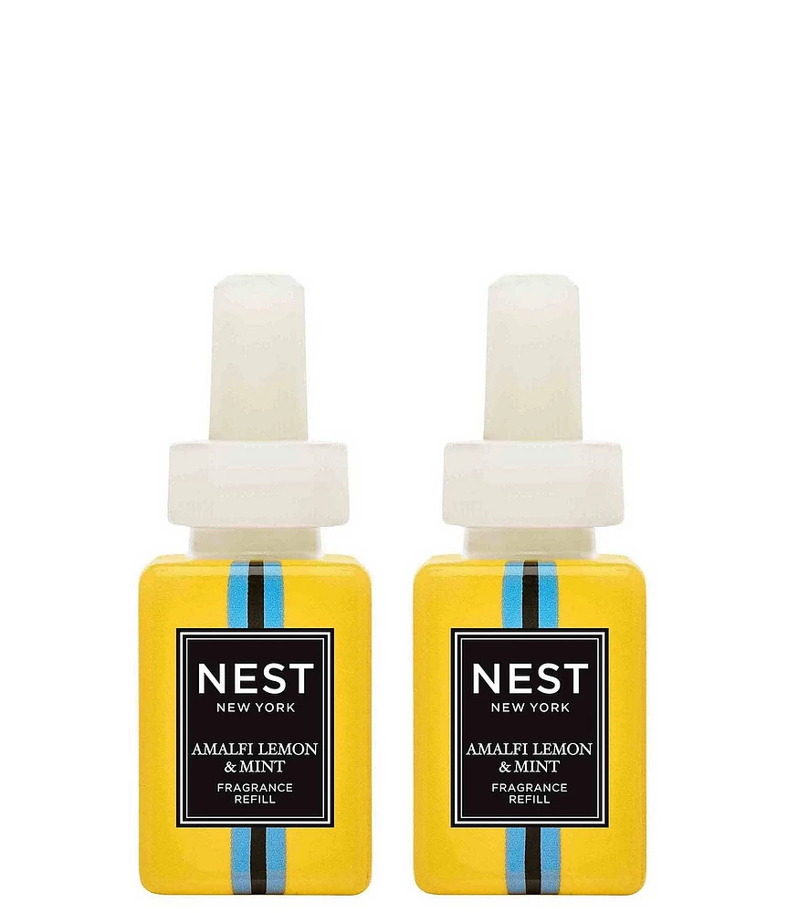 NEST New York Amalfi x Pura Lemon & Mint Refill Duo Smart Home Fragrance Diffuser- Smart Vials