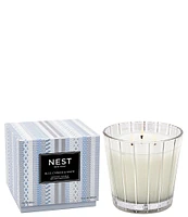 NEST New York Blue Cypress & Snow 3 Wick Candle