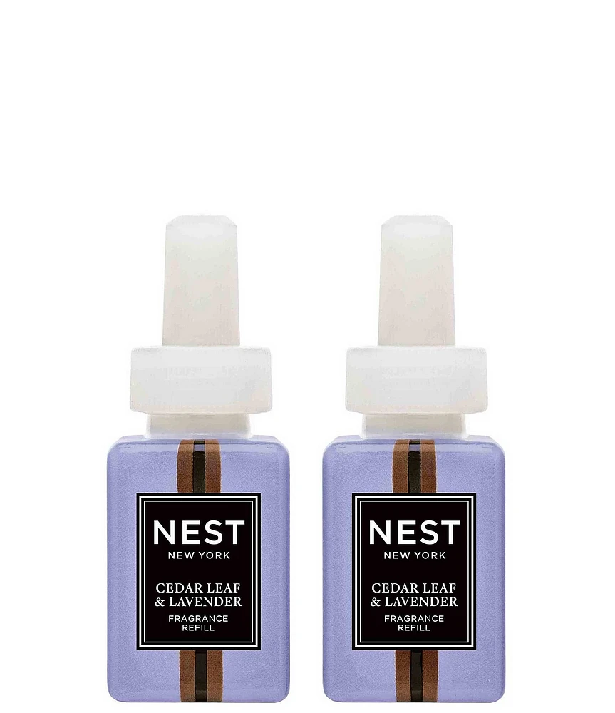 NEST New York x Pura Cedar Leaf & Lavender Refill Duo Smart Home Fragrance Diffuser- Smart Vials