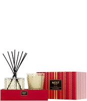 Nest New York Holiday Classic Candle & Reed Diffuser Set