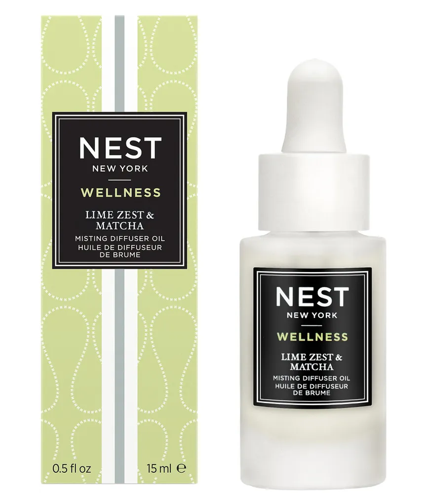 NEST New York Lime Zest & Matcha Diffuser Oil Drops